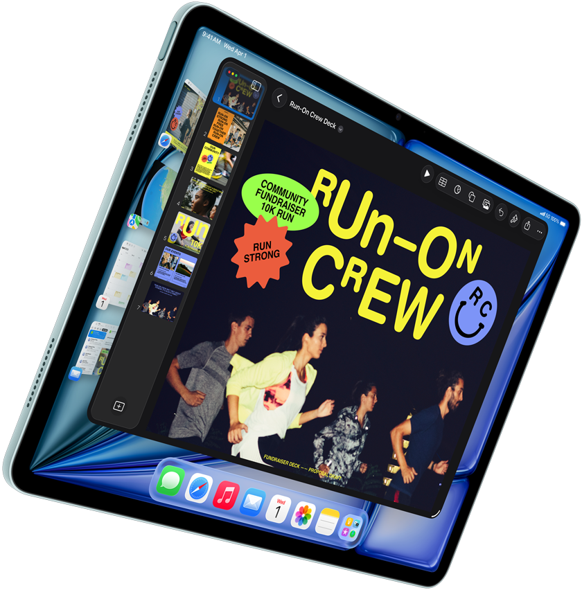 iPad Air Biru