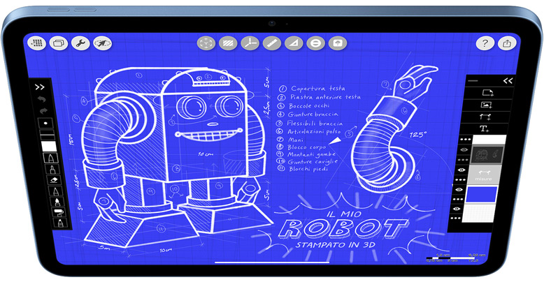 Morpholio Trace su iPad