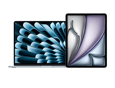MacBook Air e iPad affiancati